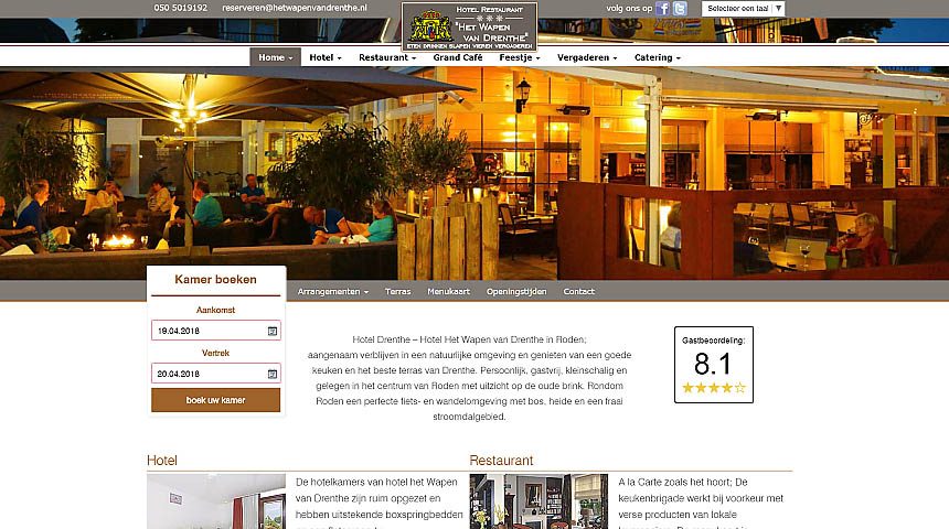 Websitefoto Wapen van Drenthe